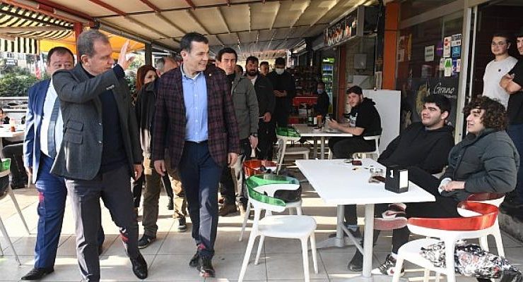 Başkan Seçer ve Başkan Özyiğit, Yenişehir’de vatandaşlarla buluştu
