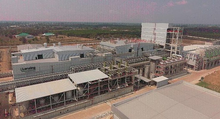 Lenzing dünyanın en büyük lyocell elyaf fabrikasını Tayland’da açtı