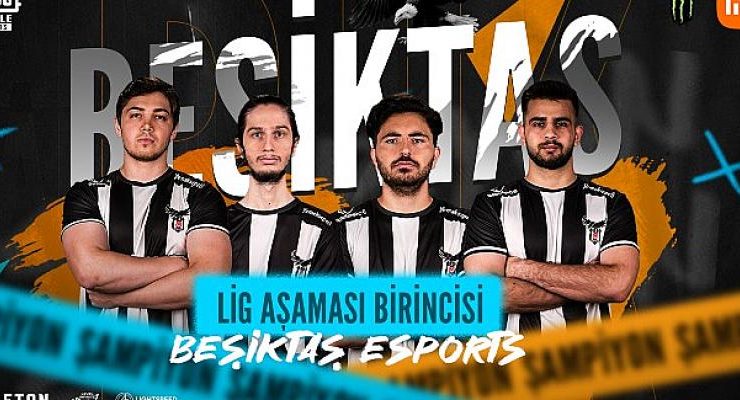 PMPL Türkiye Lig Aşamasının birincisi Beşiktaş Esports oldu