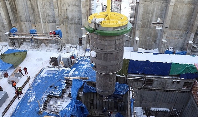 ROSATOM, MBIR araştırma reaktörünün kabını tasarım konumuna yerleştirdi