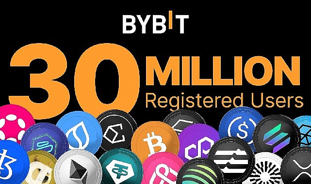 Bybit 30 Milyon Kayıtlı Kullanıcıya Ulaşarak Web3'te Büyümeye ve Sektör Liderliğine İşaret Ediyor
