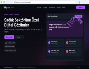 bitparoteknoloji.com: Sağlık Sektöründe Dijital Çözümler Güveni Artırıyor